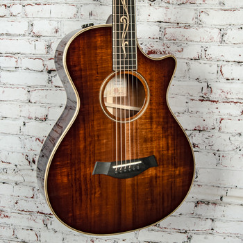 Taylor - K22ce - 12-Fret Acoustic-Electric Guitar - Shaded Edgeburst - w/ Taylor Deluxe Hardshell Brown Case - x3096
