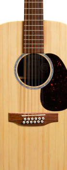 Martin - D-X2E BRAZ - 12-String Acoustic-Electric Guitar - Brazilian Rosewood - Natural - w/ Softshell Case 