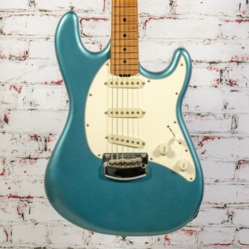 Music Man Cutlass Electric Guitar, Blue w/ Original Case x8943 (USED)