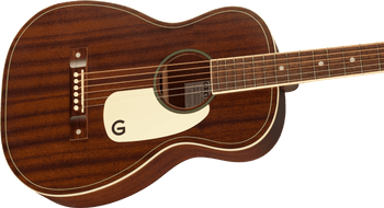 Gretsch - Jim Dandy™ - Parlor Acoustic Guitar - Walnut Fingerboard - Aged White Pickguard - Frontier Stain