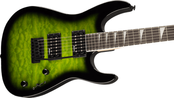 Jackson - JS Series Dinky® - JS20 DKQ 2PT - Electric Guitar - Amaranth Fingerboard - Transparent Green Burst