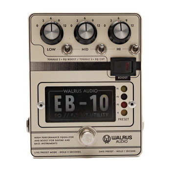 Walrus Audio - EB-10 - Preamp/EQ/Booster w/ Box - x7060 - USED