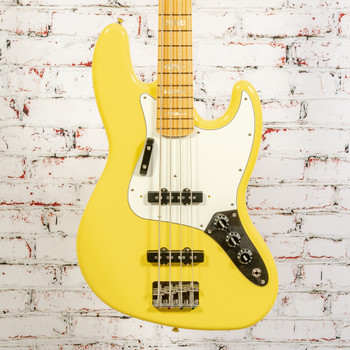 Fender - International Jazz Bass Guitar - Monaco Yellow - w/Bag - x9233 USED