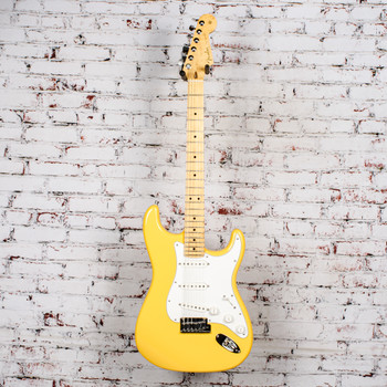 Fender - Custom Deluxe Stratocaster - 2010 Custom Shop USA Strat, Yellow w/ OHSC - x0544 - USED