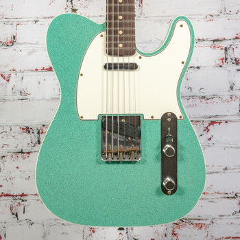 Fender - Custom Shop 1960 Telecaster Custom Journeyman - Electric Guitar - Seafoam Green Sparkle - w/ Hardshell Case - x9575