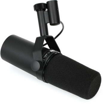 Shure SM7B Cardioid Dynamic Studio Vocal Microphone w/ Standard and Close-Talk Windscreens