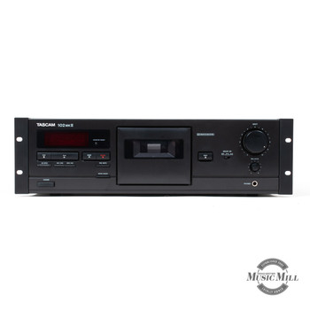 Tascam 102 MKII Rackmount Cassette Player and Recorder (USED) x0165