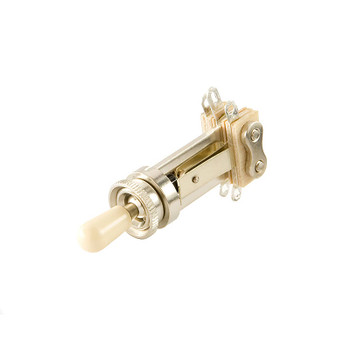 Gibson Accessories - PSTS020 - Straight Type Toggle Switch - w/Cream Cap