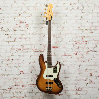 Fender 75th Anniversary Commemorative Jazz Bass®, Rosewood Fingerboard, 2-Color Bourbon Burst