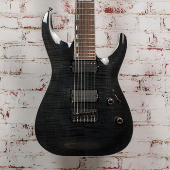 ESP LTD H-1007 Electric Guitar Trans Black Flame x3524 (USED)