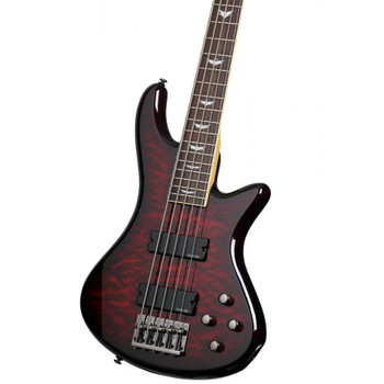 Schecter 2502 Stiletto Extreme-5 Electric Bass, Black Cherry