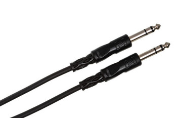 Hosa - CSS110 - Balanced Interconnect - 1/4 in TRS to Same - 10ft