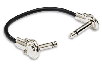 Hosa -IRG-103 - Guitar Patch Cable - Low-profile Right-angle to Same - 3ft