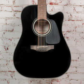 Takamine TAKGD30CE12BLK 12 String Acoustic Guitar - Black