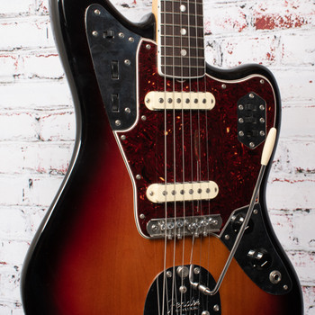 Fender American Original 60's Jaguar Electric Guitar, 3-Color Sunburst x9407 (USED)