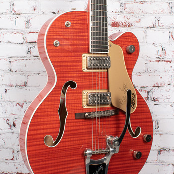 Gretsch G6120SSU - Brian Setzer Signature Nashville - Electric Guitar - Tiger Flame Maple - w/OHSC x3342 (USED)