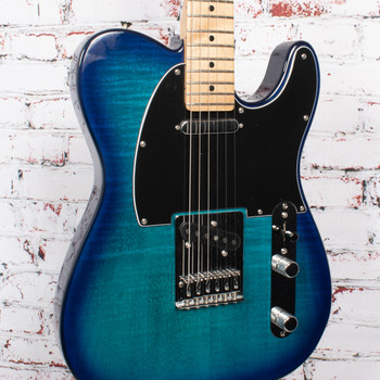 Fender 2021 Player Series - Telecaster Plus Top Electric Guitar - Limited Edition Blue Burst -x6171 (USED)