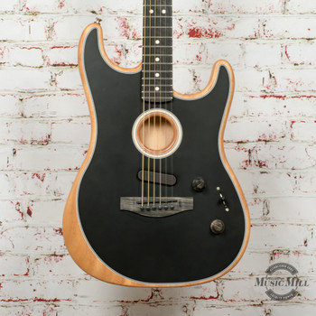 Fender American Acoustasonic Strat Black x952A (USED)