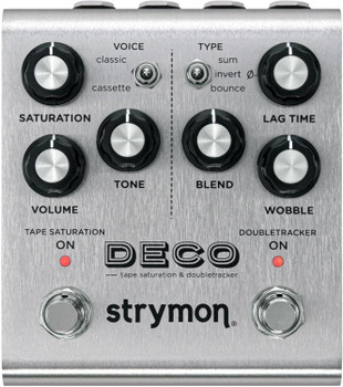 Strymon V2 - Deco - Tape Saturation & Doubletracker Pedal - Version 2