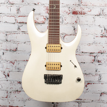 Ibanez JBM10FX Jake Bowen Signature Electric Guitar White Pearl Matte x3611 (USED)