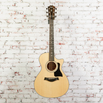 Taylor 312ce - Grand Concert V-Class - Acoustic-Electric Guitar - Natural x2071