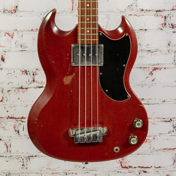 Gibson Vintage 1965 EB-0 Electric Bass, Cherry x3219 (USED)