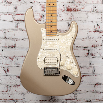 Fender US Lonestar Stratocaster Electric Guitar w/ Case, Shoreline Gold x8767 (USED)