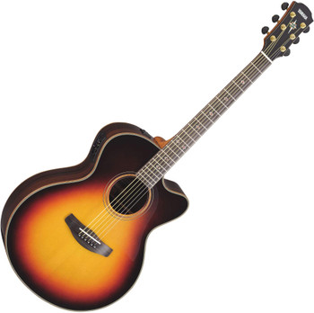 Yamaha - CPX1200II - Acoustic-Electric Guitar - Vintage Sunburst - w/ Softshell Case