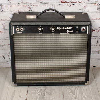 Fender - 1980s Muicmaster Bass Combo Amplifier - w/ Weber Signature 10F Speaker, x8056 (USED)