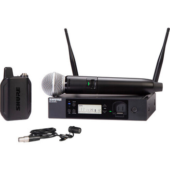 Shure - GLXD124R+/85-Z3 - Digital Wireless Combo System
