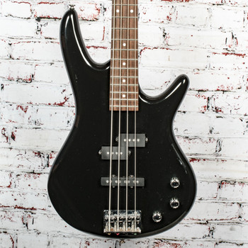 Ibanez - Gio Soundgear GSR200 - Electric 4-String P-J Bass Guitar, Black - w/ Gig Bag, x9383 (USED)