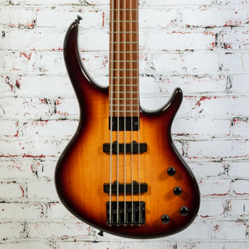 Tobias - Deluxe-V - 5-String Electric Bass Guitar - Sunburst, x2018 (USED)