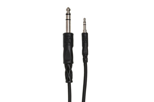 Hosa CMS-103 Stereo Interconnect 3.5mm TRS to 1/4 TRS