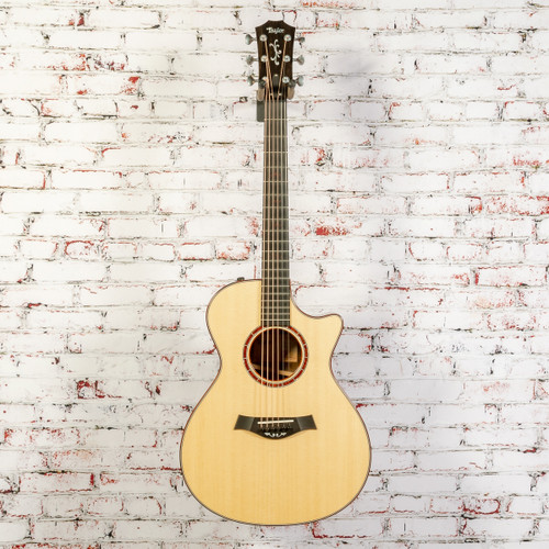 Taylor - Custom Grand Concert Acoustic Guitar - Bocote/Lutz - Natural - w/ Taylor Custom Hardshell Case - x0071 (USED)