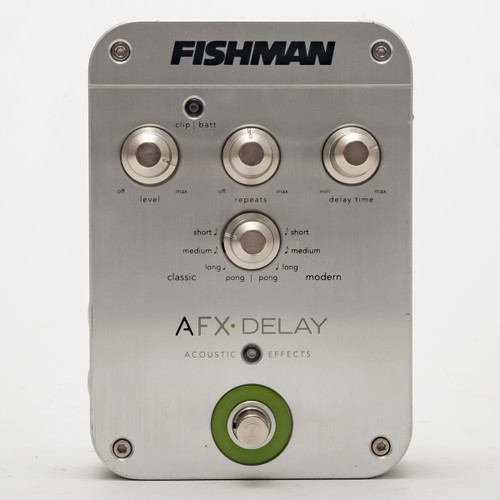Fishman - AFX Delay - Acoustic Guitar Delay Effect Pedal - x6490 - USED