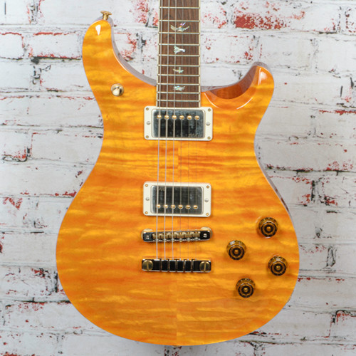 PRS - Paul Reed Smith Wood Library McCarty 594 - Electric Guitar - 10 Top - Santana Yellow - w/ Hardshell Case - x3941