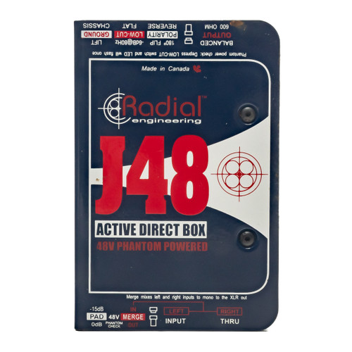 Radial - J48 - Active 48 Volt Direct Box - x1216 - USED
