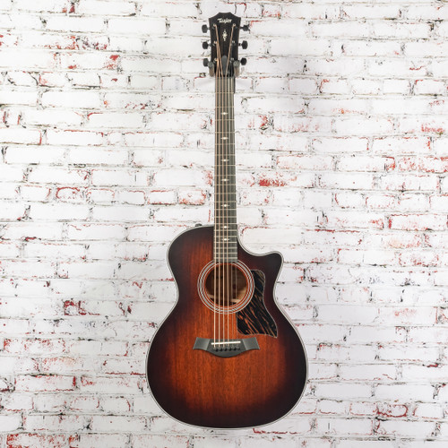 Taylor - (2025) 324ce - Acoustic-Electric Guitar - Mahogany/Mahogany - Shaded Edge Burst Top - w/ Hardshell Case - x5075