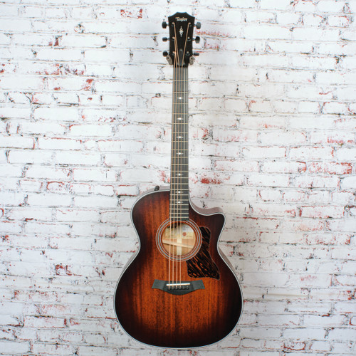 Taylor - (2025) 324ce - Acoustic-Electric Guitar - Mahogany/Mahogany - Shaded Edge Burst Top - w/ Hardshell Case - x5076