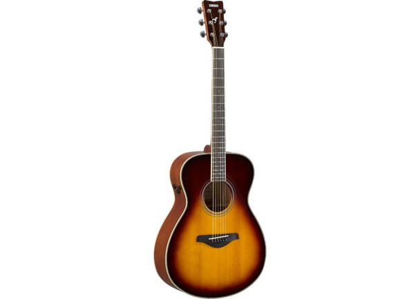 Yamaha - FS-TA BS -TransAcoustic Acoustic-Electric Guitar - Brown Sunburst