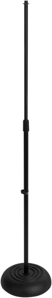 On-Stage - MS7201B - Microphone Stand - w/ Round Base - Black