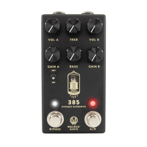 Walrus Audio - 385 Overdrive MKII Pedal - Black