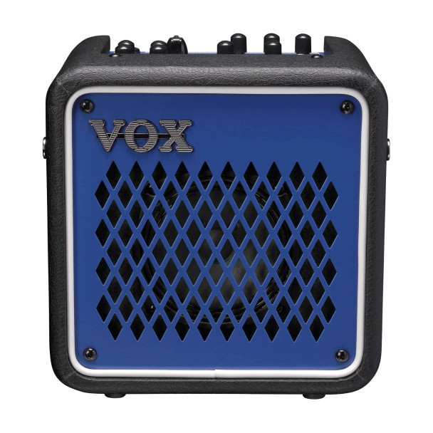 Vox - Mini Go 3 - Portable Modeling Amplifier - 3W - Iron Blue