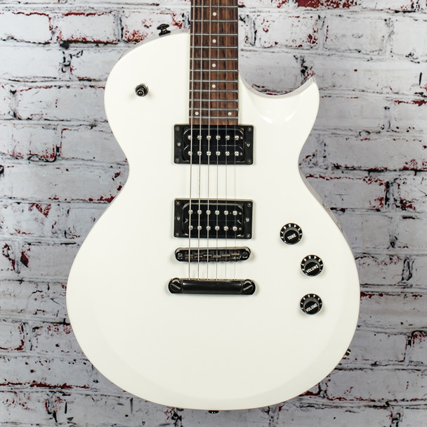 LTD - EC-50 - Solid Body HH Electric Guitar, White - x4202 - USED