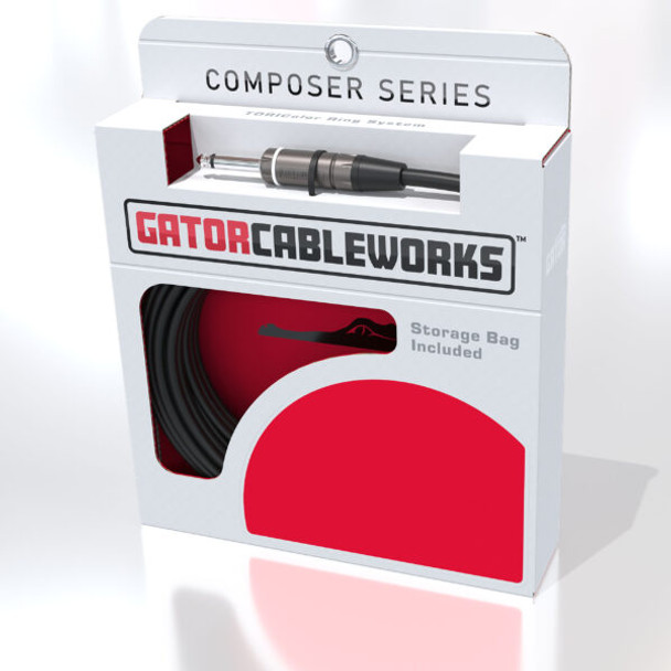 Gator - GCWC-INS-20 - Composer Series - Instrument Cable - Straight-to-Straight - 20 Foot