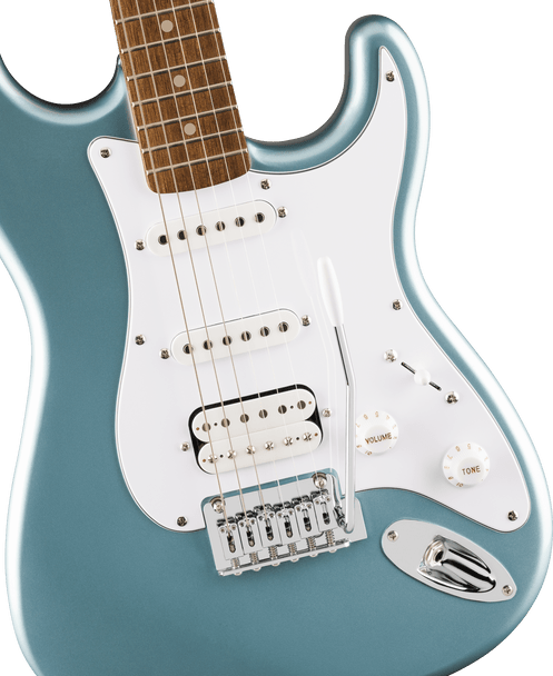 Squier - Affinity Series™ Stratocaster® - Junior Electric Guitar - HSS  Laurel Fingerboard - Ice Blue Metallic