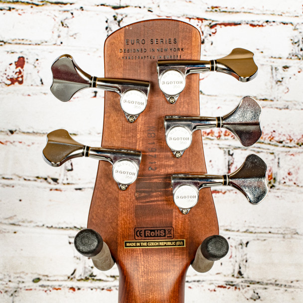 Spector Euro 5 RST 5String Electric Bass Guitar Sienna Stain w