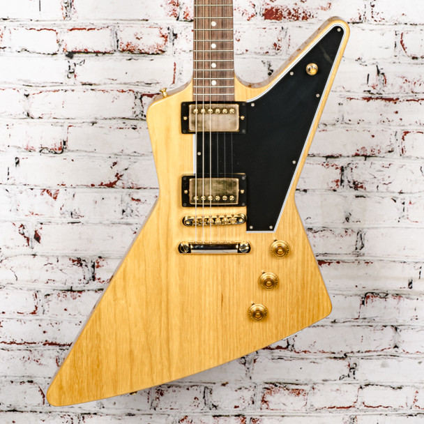 Gibson 1958 Korina Explorer Reissue Electric Guitar w/ Black