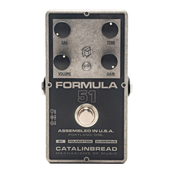 Catalinbread - Formula 51 - Guitar Overdrive Effect Pedal - w/Box - x8176 - USED