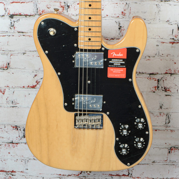 Fender - 2017 American Professional Telecaster Deluxe - Electric Guitar - Natural Ash - w/OHSC - x2269 - NOS